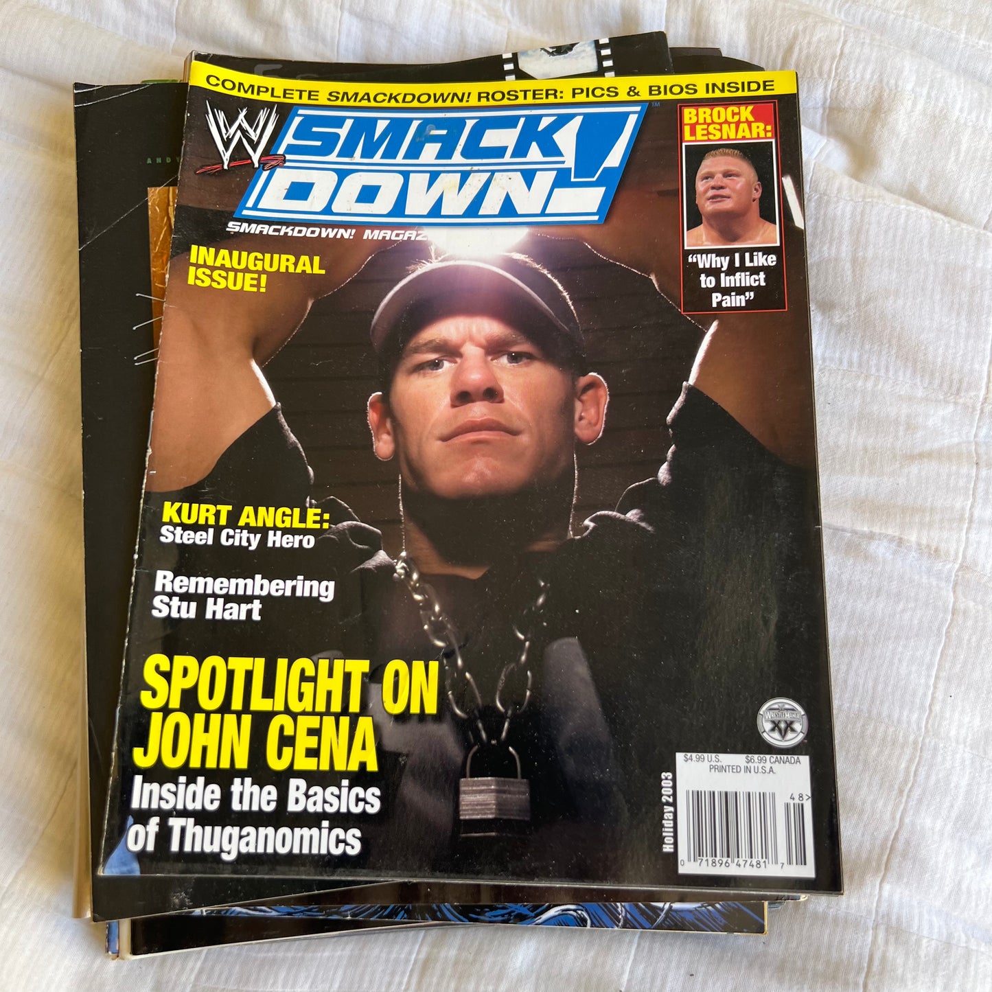 Cena - WWE WWF Magazine Retro Collectable Merchandise