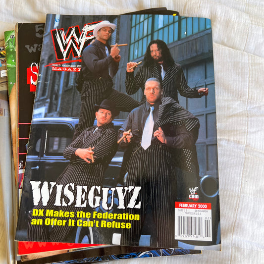 Suits - WWE WWF Magazine Retro Collectable Merchandise