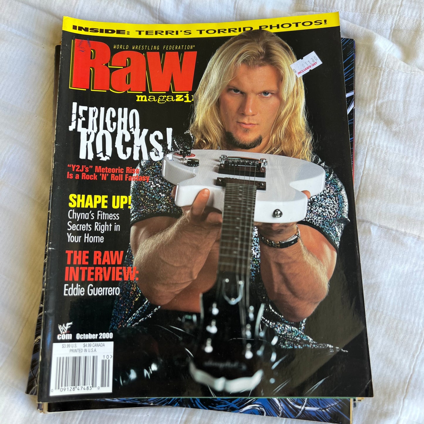 Chris Jericho - WWE WWF Magazine Retro Collectable Merchandise