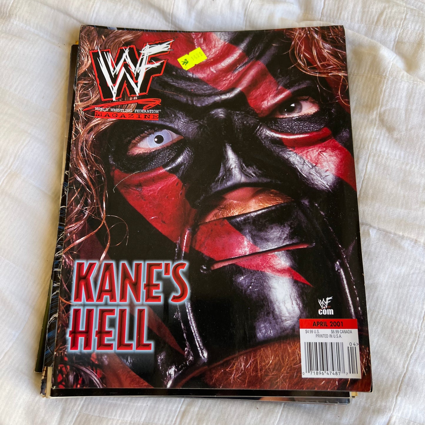 Kane - WWE WWF Magazine Retro Collectable Merchandise