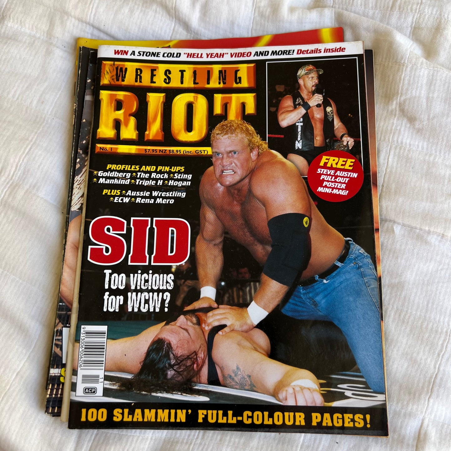 Sid - WWE WWF Magazine Retro Collectable Merchandise