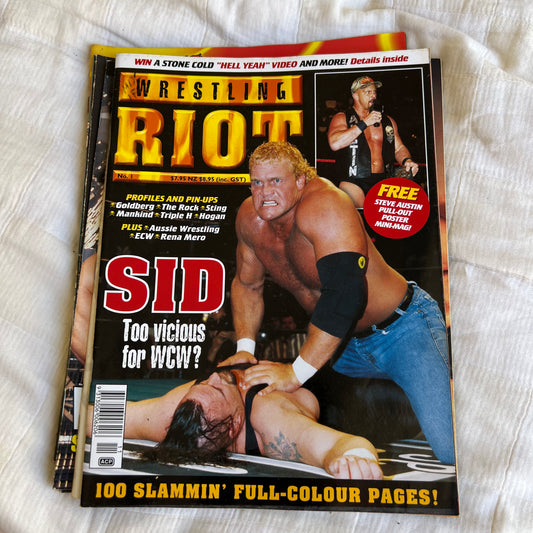Sid - WWE WWF Magazine Retro Collectable Merchandise