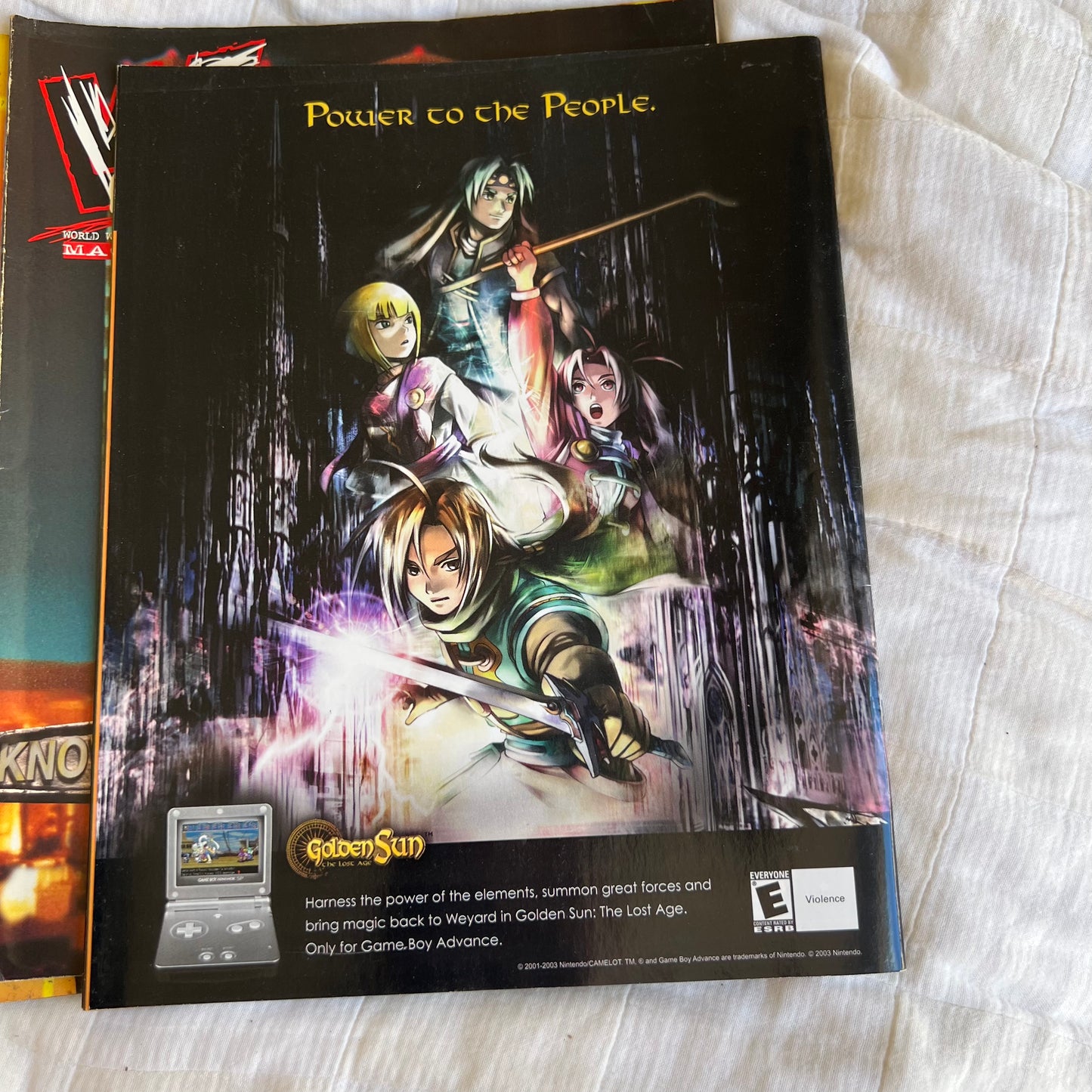 Goldberg - WWE WWF Magazine Retro Collectable Merchandise