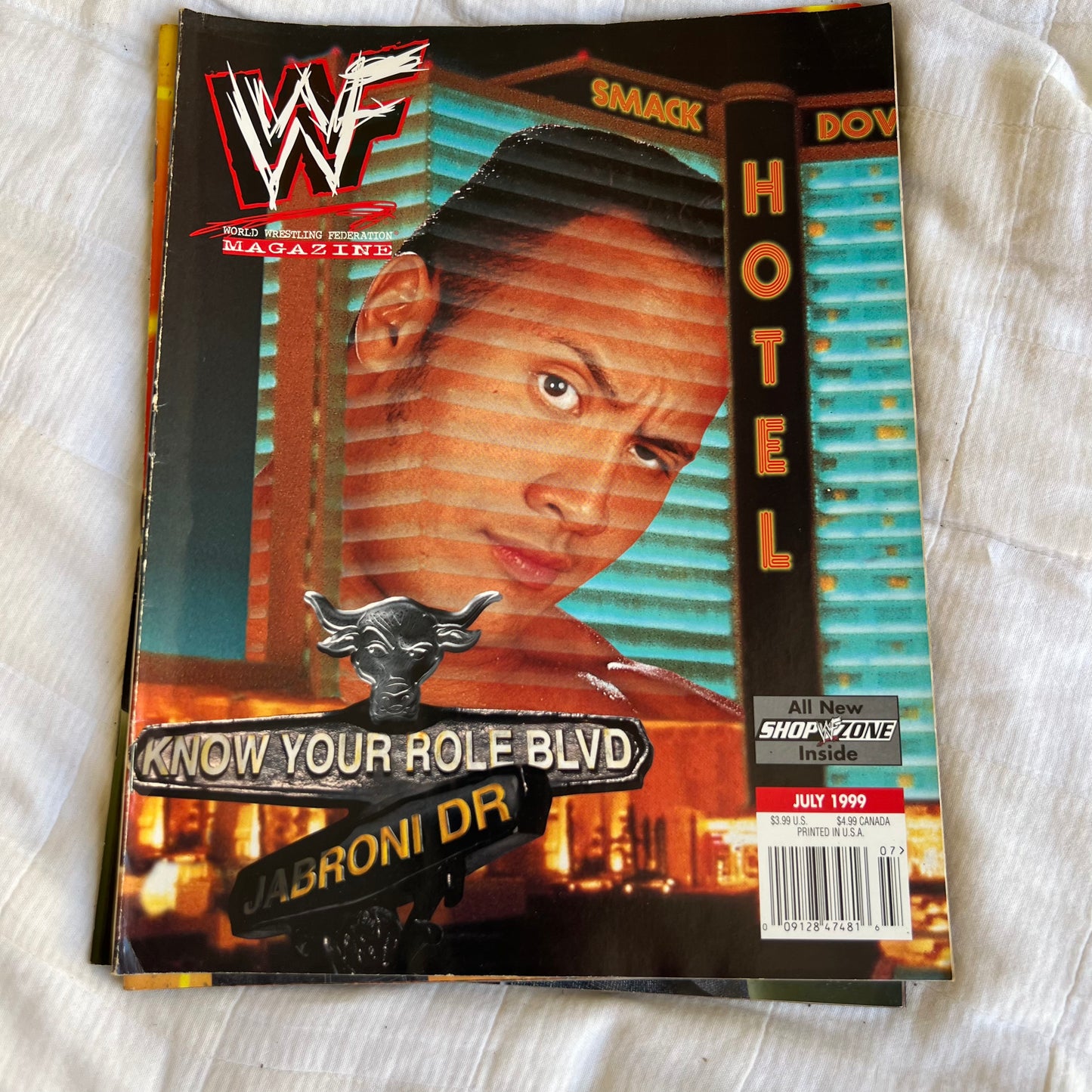 The Rock - WWE WWF Magazine Retro Collectable Merchandise