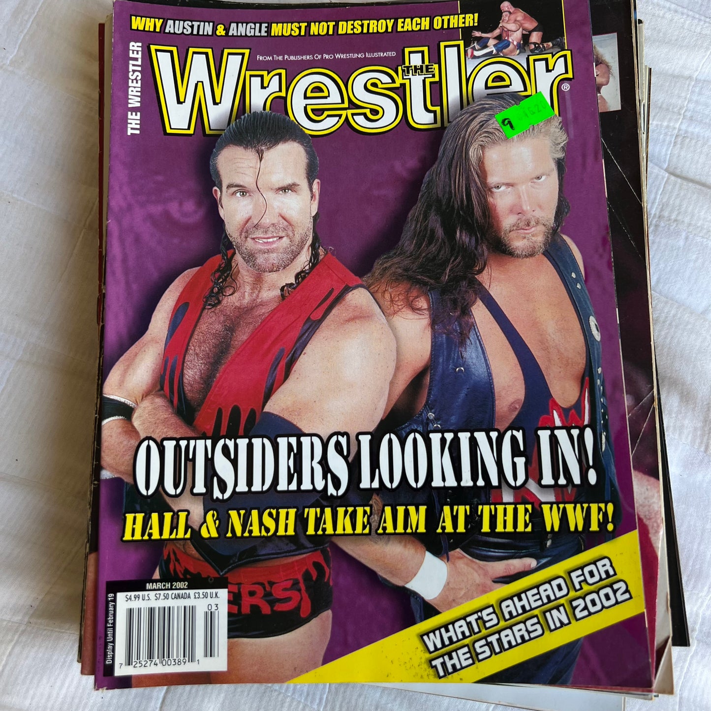 Outsiders - WWE WWF Magazine Retro Collectable Merchandise