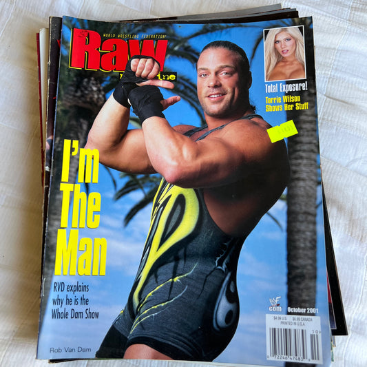 RVD - WWE WWF Magazine Retro Collectable Merchandise