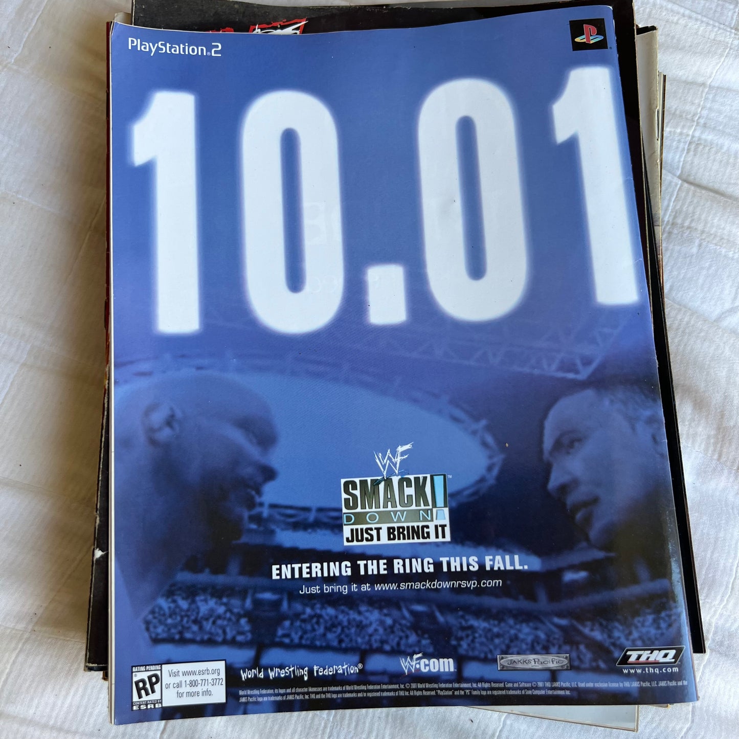 RVD - WWE WWF Magazine Retro Collectable Merchandise