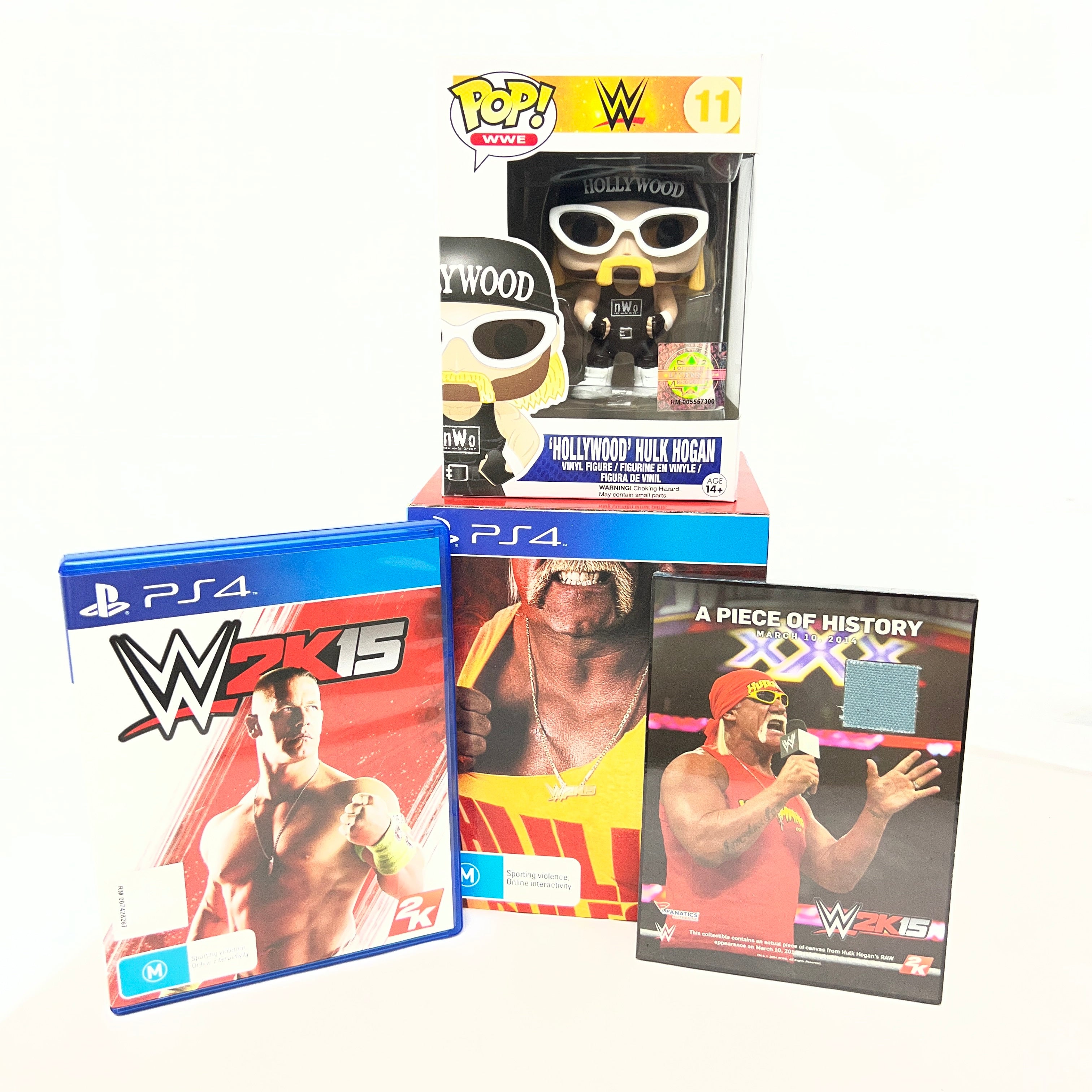 WWE 2K15 Hulkamania Edition Sony PlayStation 4 Signed by Hulk Hogan AUS PAL