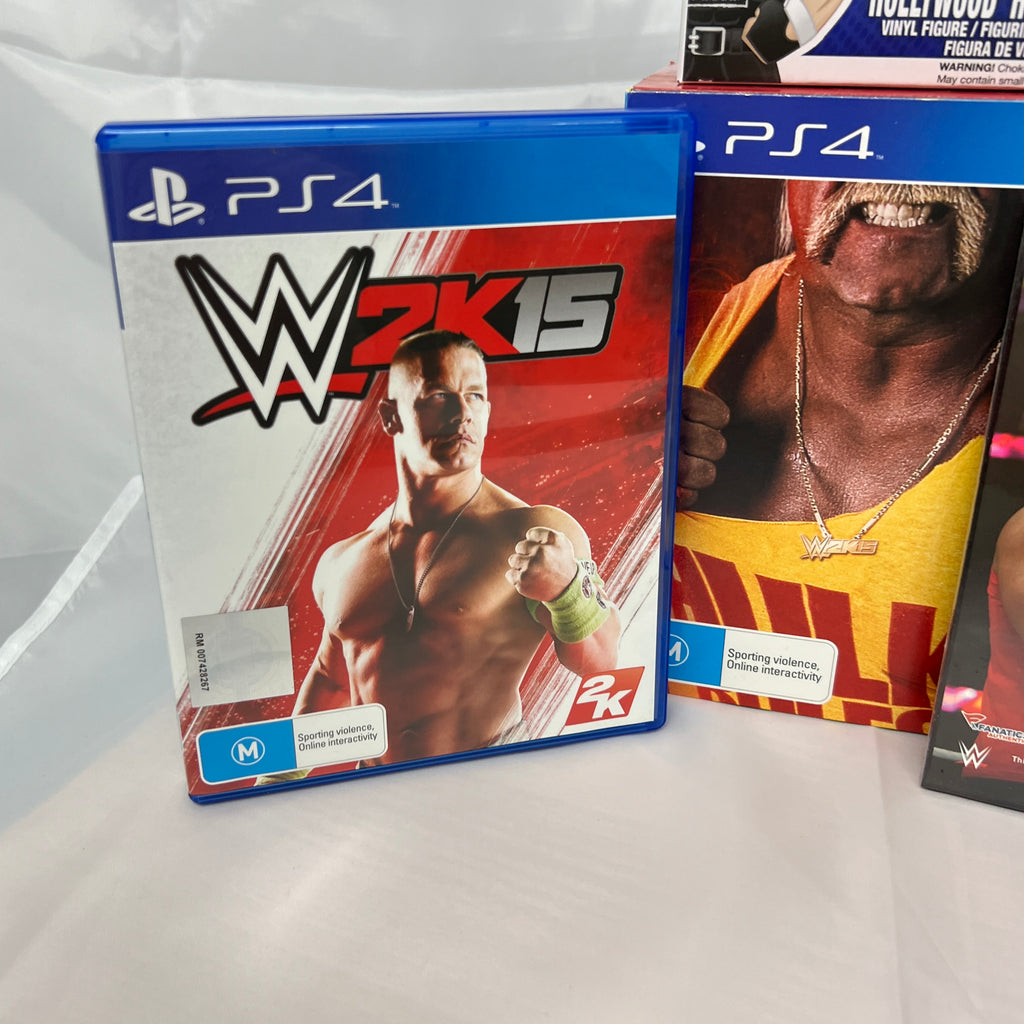 WWE 2K15 Hulkamania Edition Sony PlayStation 4 Signed by Hulk Hogan AUS PAL
