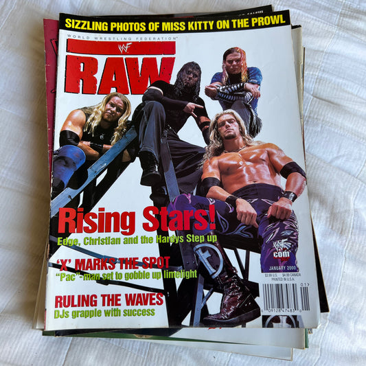 Rising Stars - WWE WWF Magazine Retro Collectable Merchandise