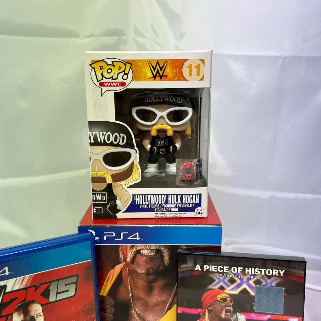WWE 2K15 Hulkamania Edition Sony PlayStation 4 Signed by Hulk Hogan AUS PAL
