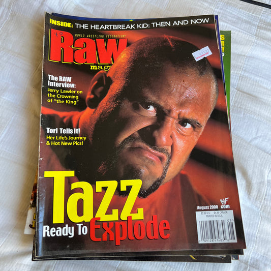 Tazz - WWE WWF Magazine Retro Collectable Merchandise