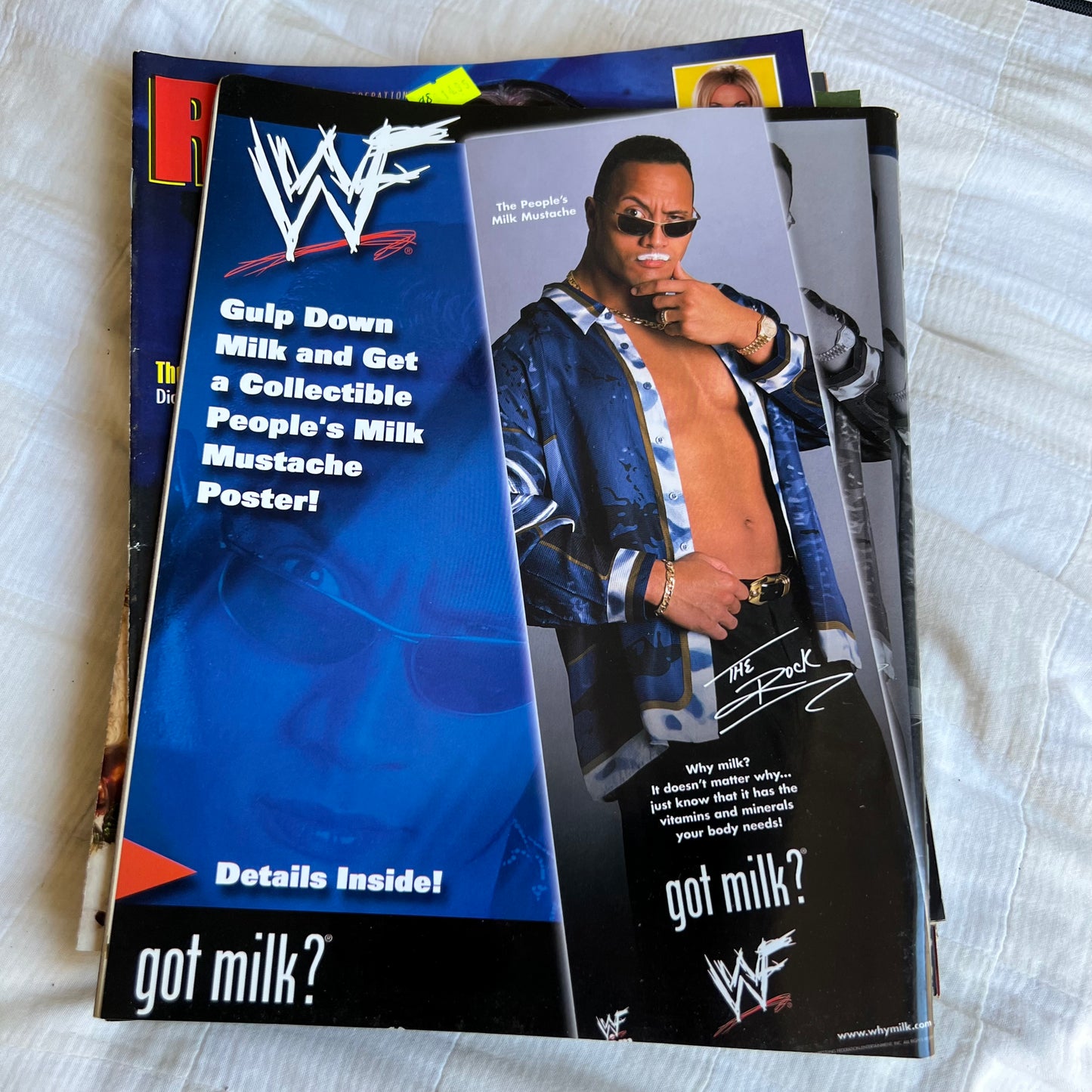 The Rock - WWE WWF Magazine Retro Collectable Merchandise