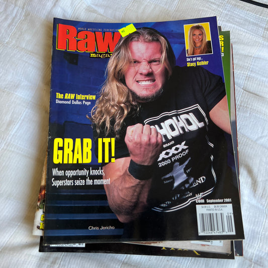 Jericho - WWE WWF Magazine Retro Collectable Merchandise