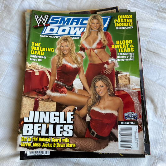 Jingle Bells - WWE WWF Magazine Retro Collectable Merchandise