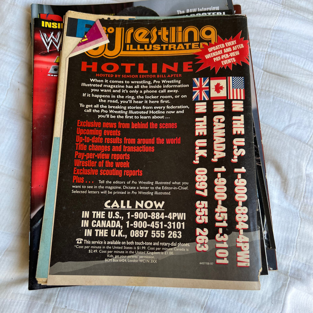 Dude Love - WWE WWF Magazine Retro Collectable Merchandise