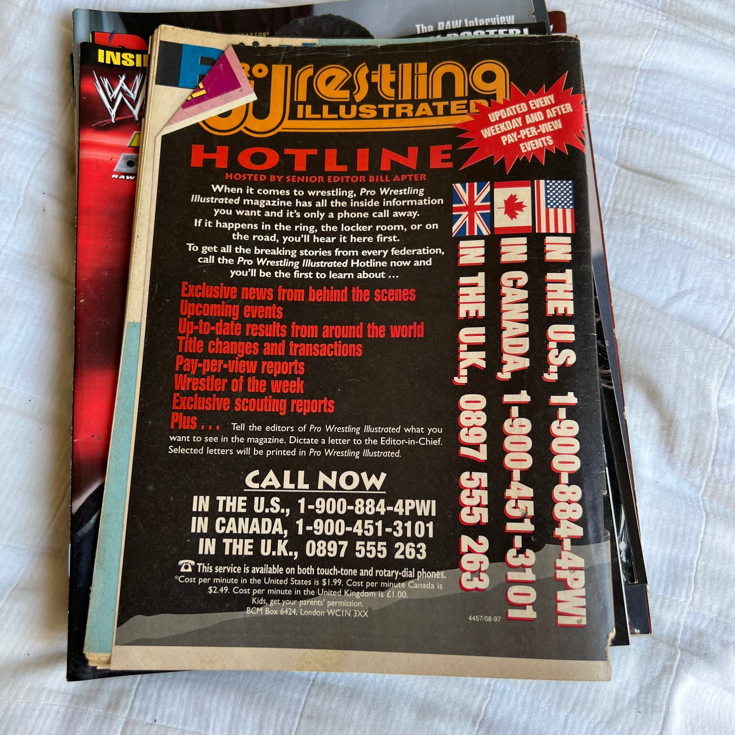 Dude Love - WWE WWF Magazine Retro Collectable Merchandise