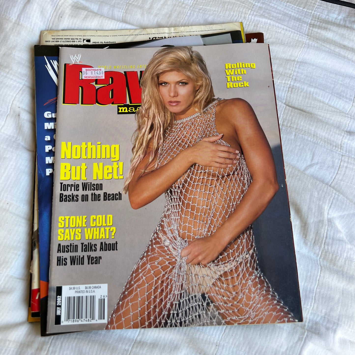 Torrie Wilson - WWE WWF Magazine Retro Collectable Merchandise