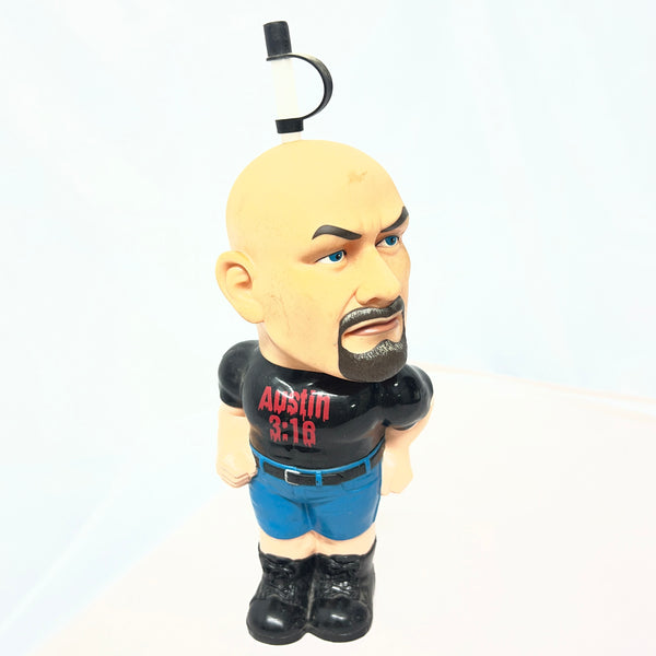 Stone Cold Steve Austin WWF WWE Souvenir Cup Collectable