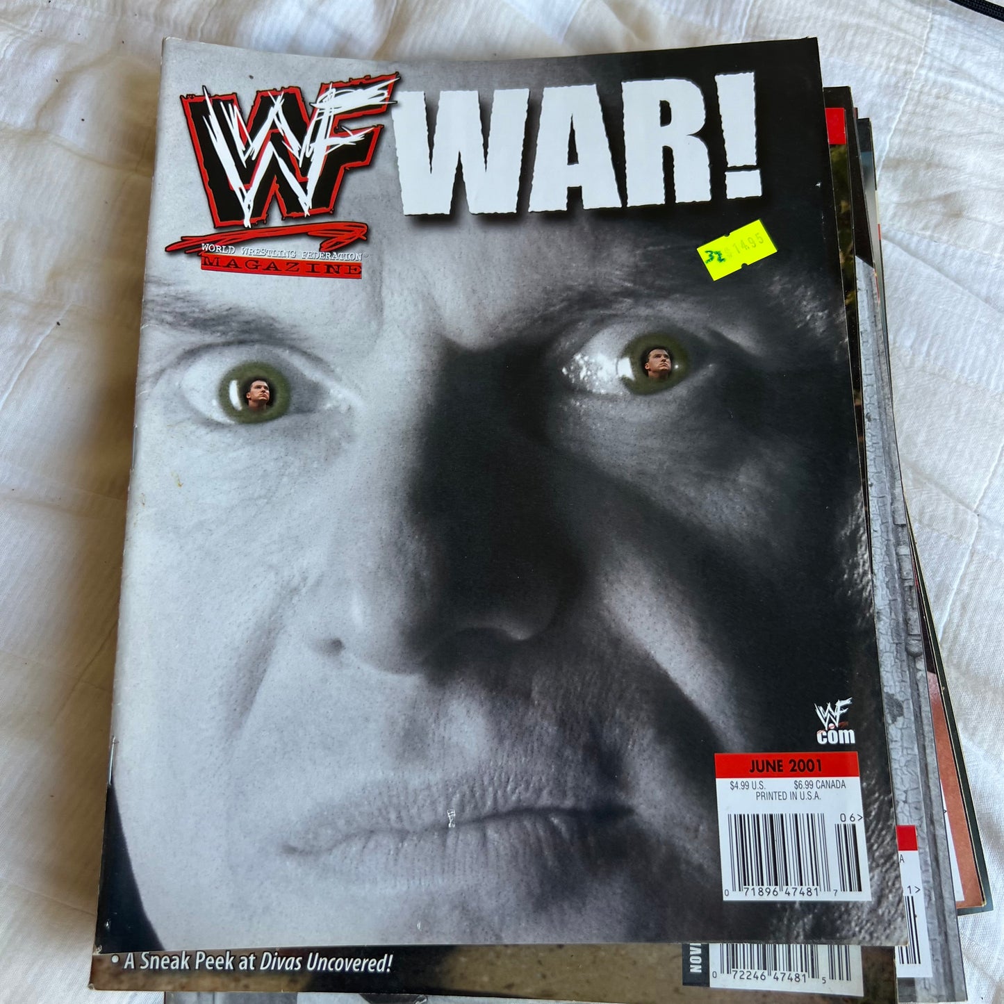 WWF War - WWE WWF Magazine Retro Collectable Merchandise