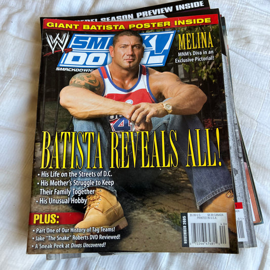 Batista - WWE WWF Magazine Retro Collectable Merchandise