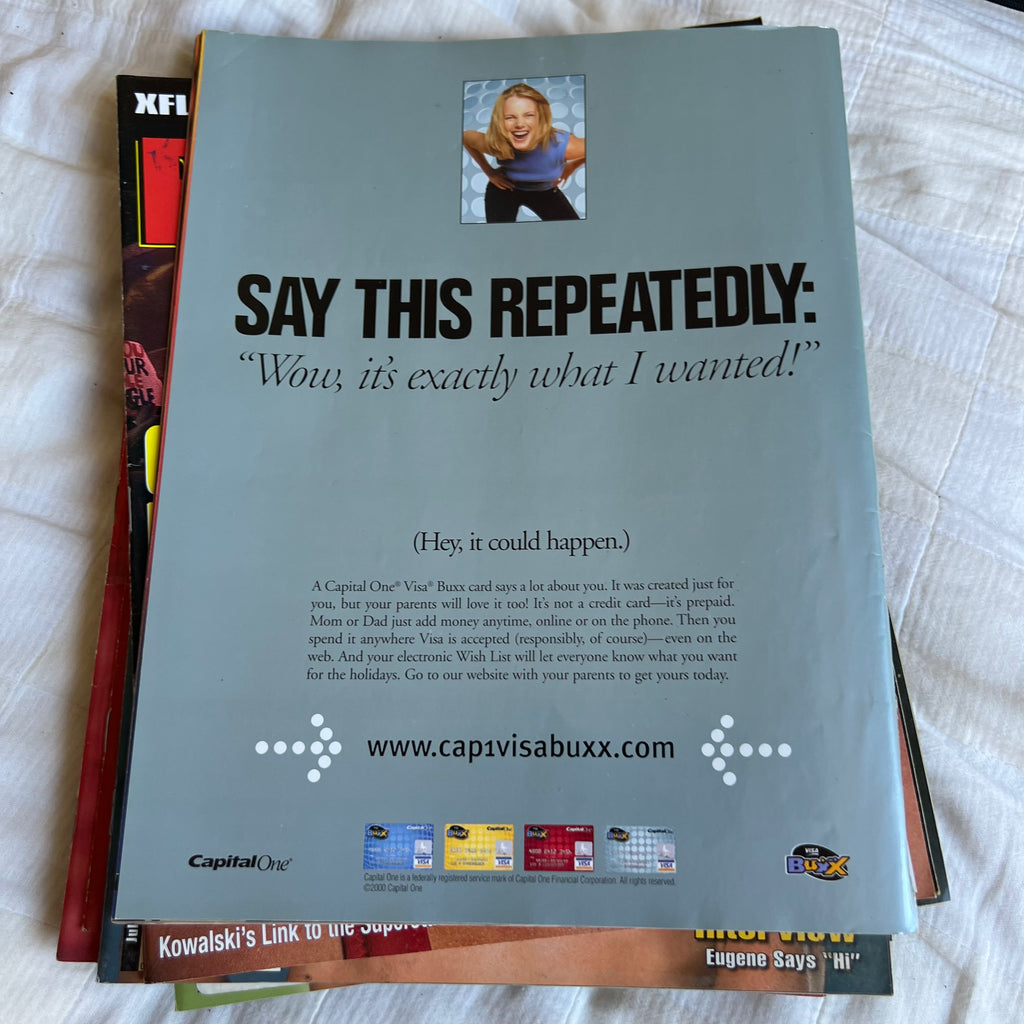 Taz - WWE WWF Magazine Retro Collectable Merchandise