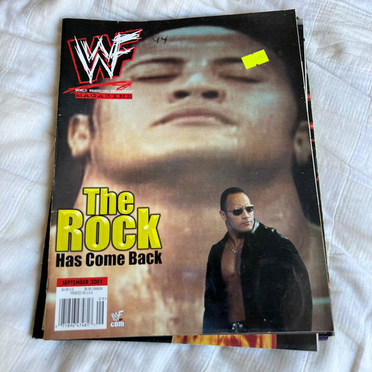 The Rock - WWE WWF Magazine Retro Collectable Merchandise
