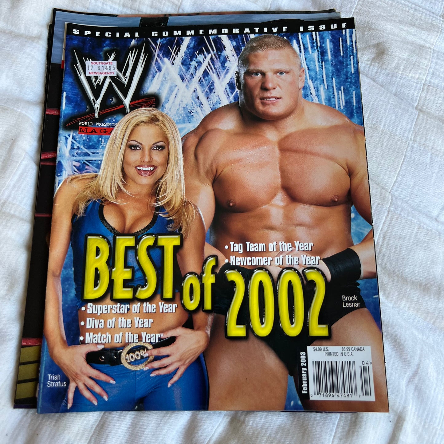 Best of 2002 - WWE WWF Magazine Retro Collectable Merchandise