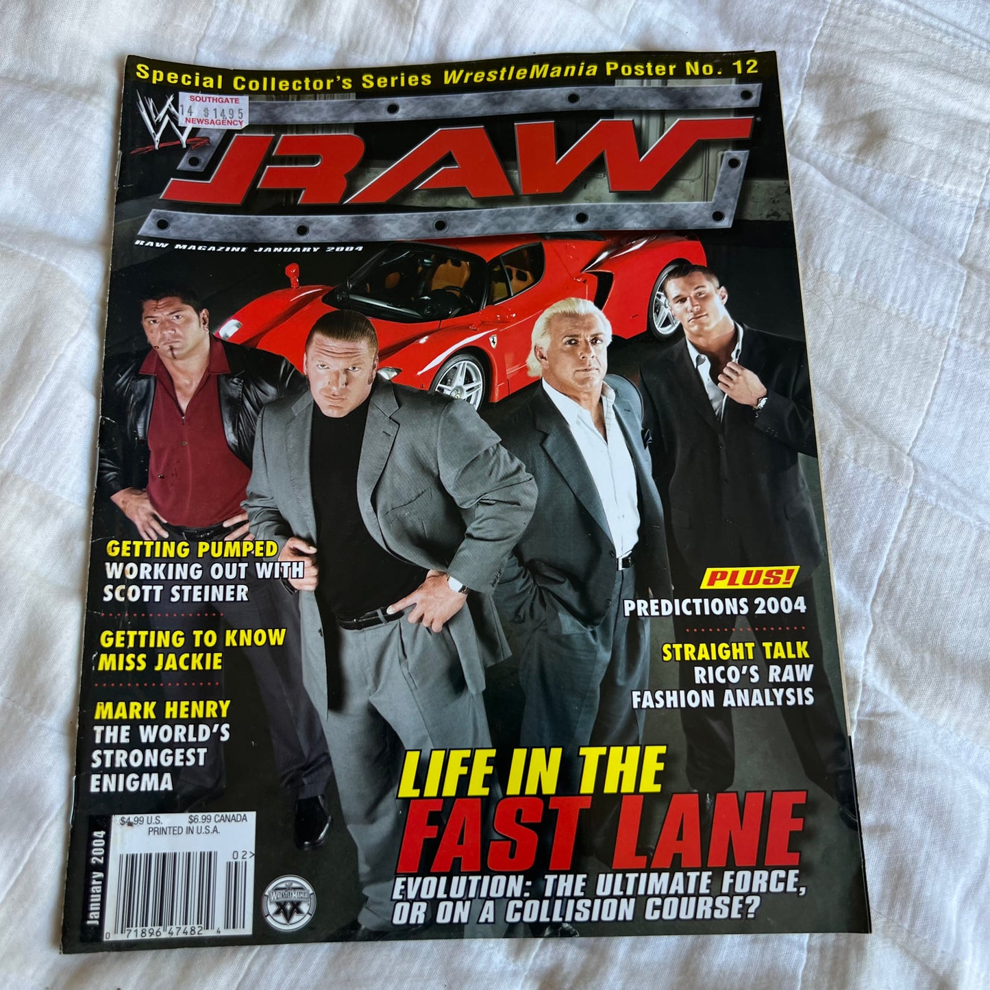 Evolution - WWE WWF Magazine Retro Collectable Merchandise