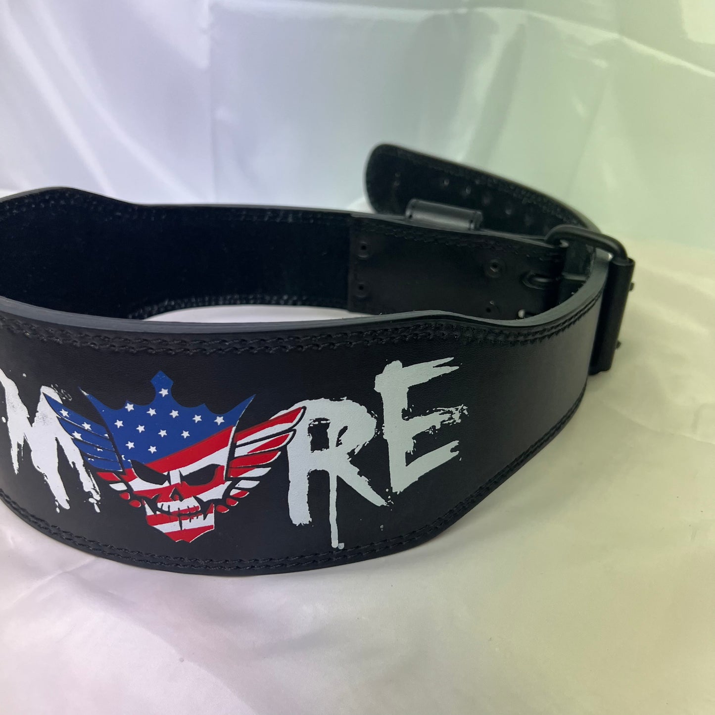 WWE Signed Autographed Cody Rhodes Black Weight Lifting Belt Replica Offical Licensed