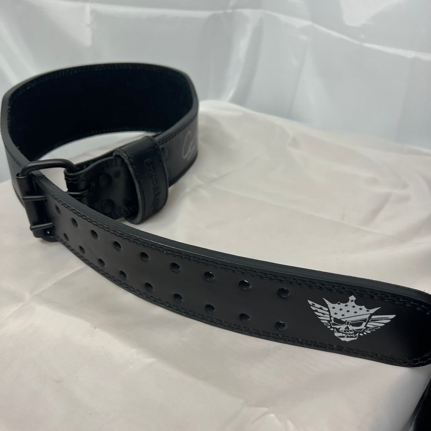 WWE Signed Autographed Cody Rhodes Black Weight Lifting Belt Replica Offical Licensed