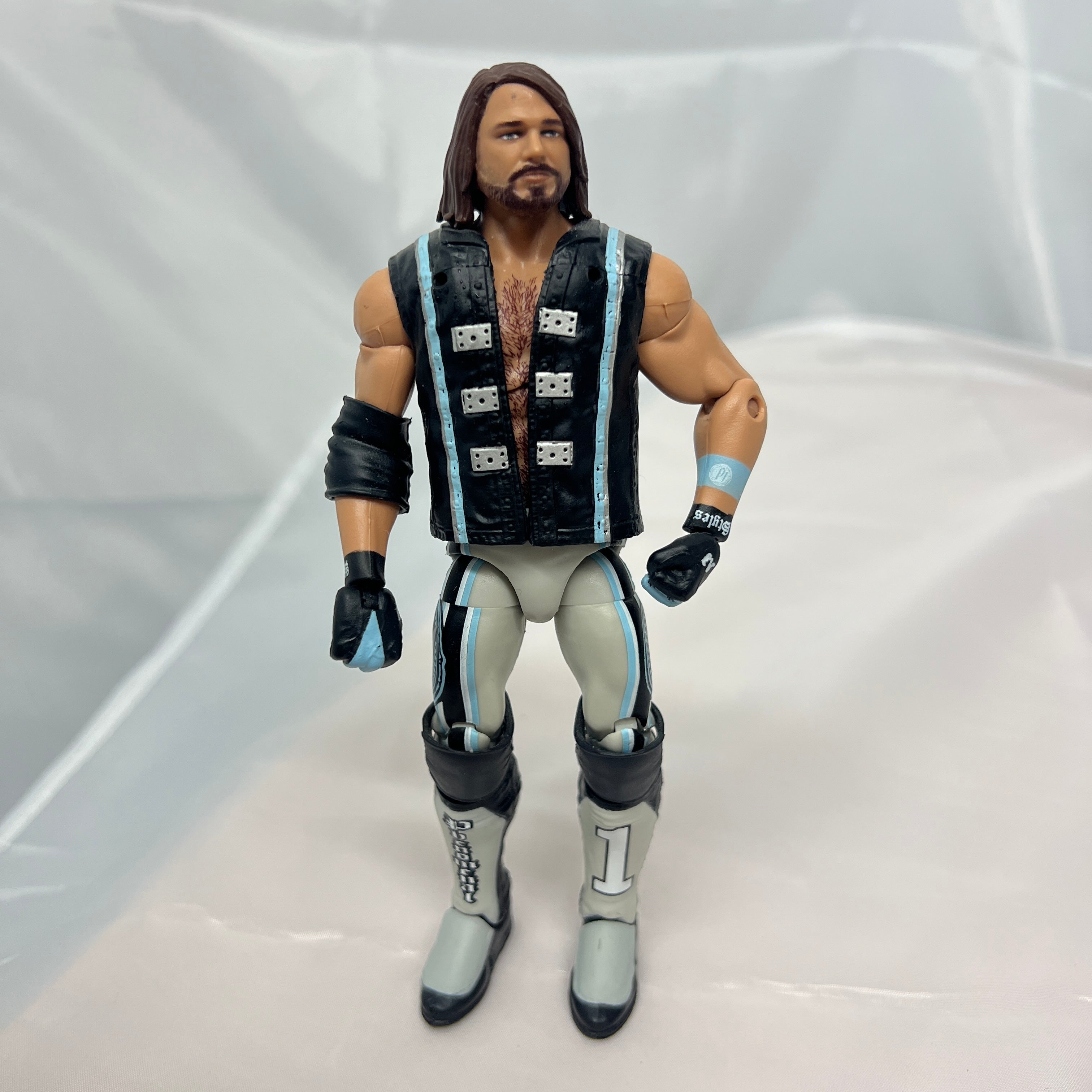 AJ Styles Elite Top Picks WWE Out Of Box Action Figure Mattel 4