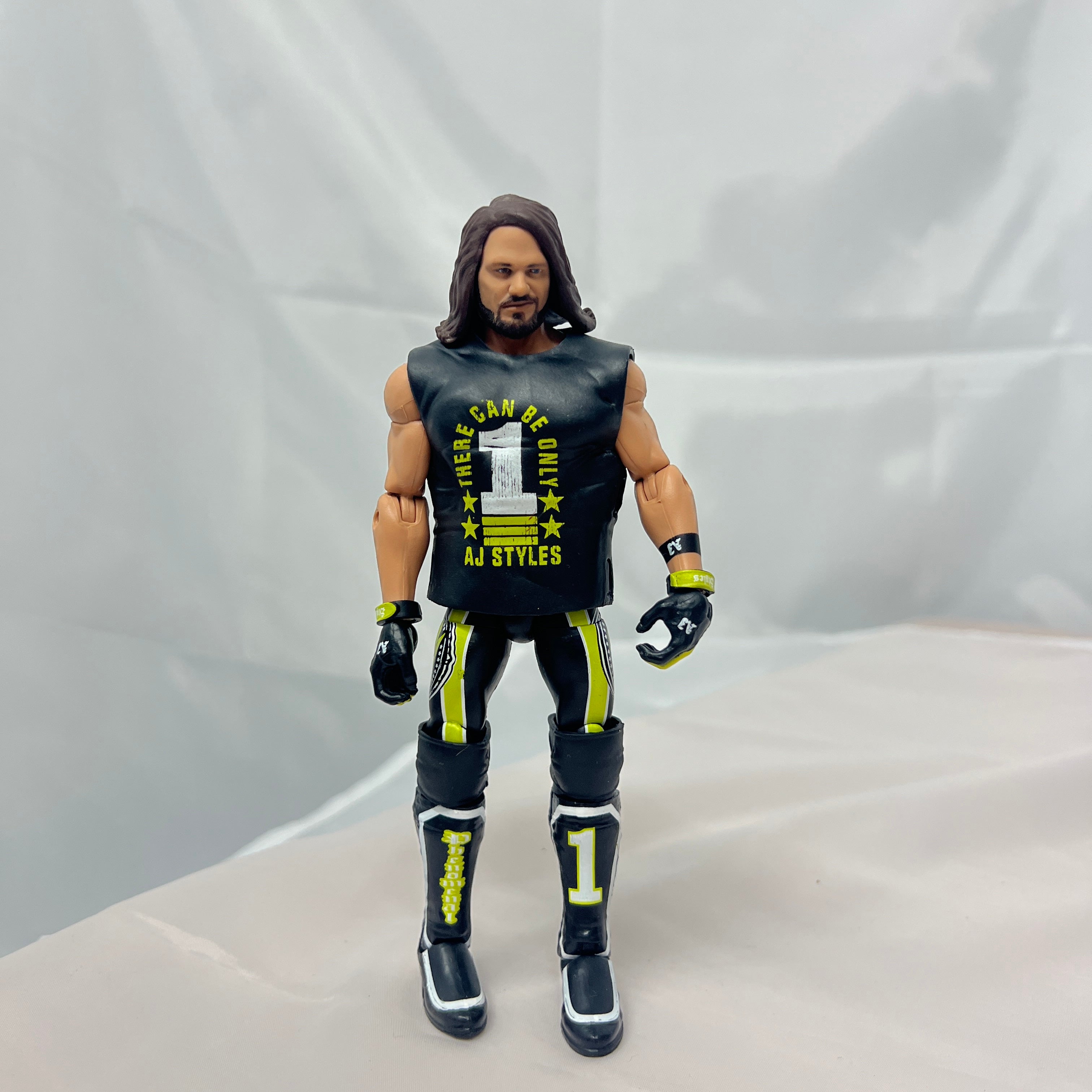 AJ Styles WWE Elite Top Picks Out Of Box Action Figure Mattel 5