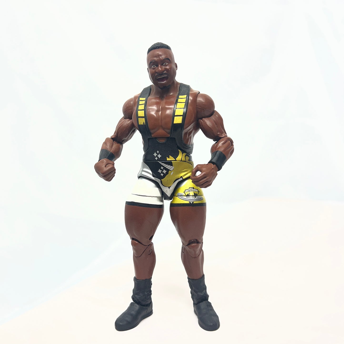 Big E WWE Elite Out Of Box Action Figure Mattel 5