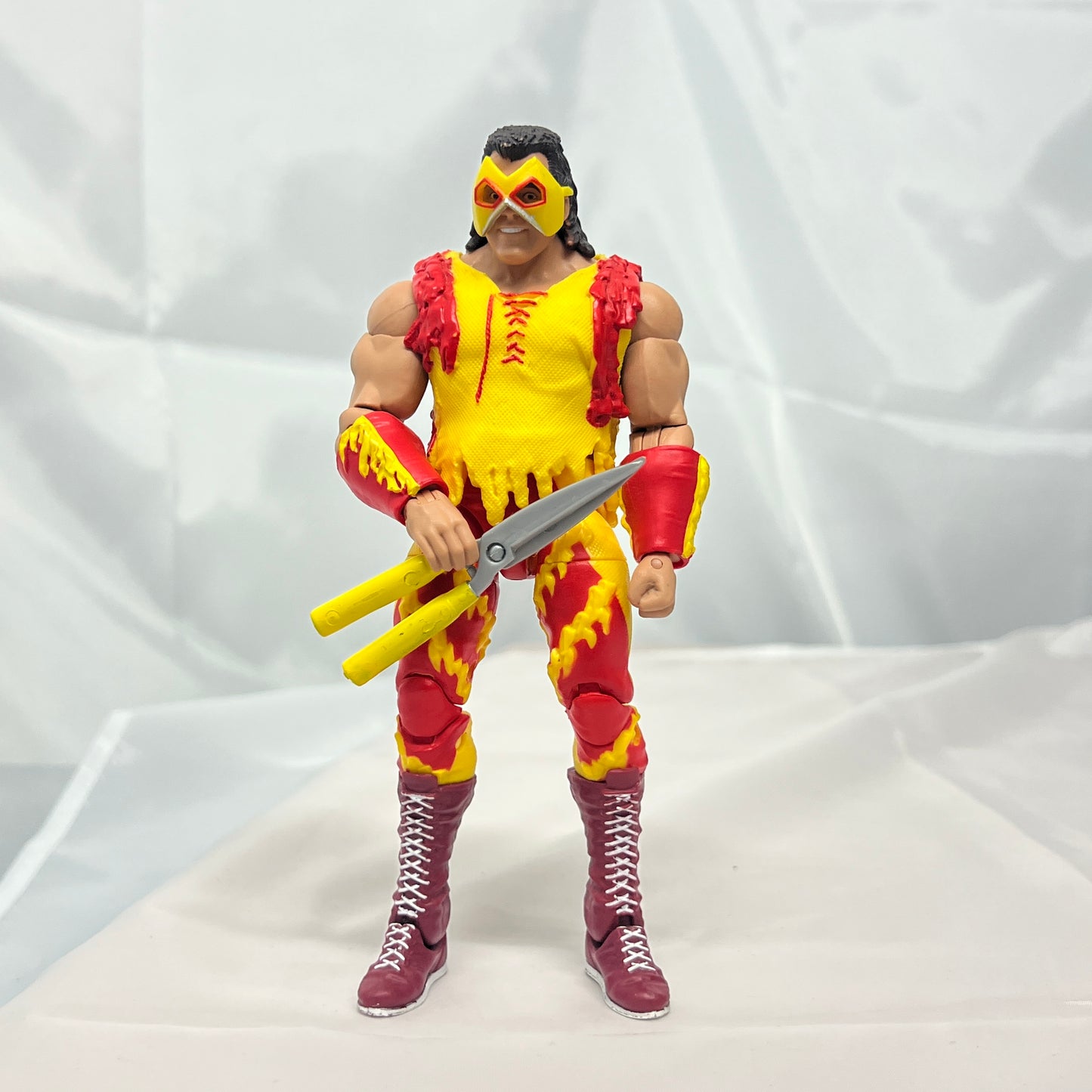 Brutus The Barber Beefcake WWE Elite Out Of Box Action Figure Mattel 5