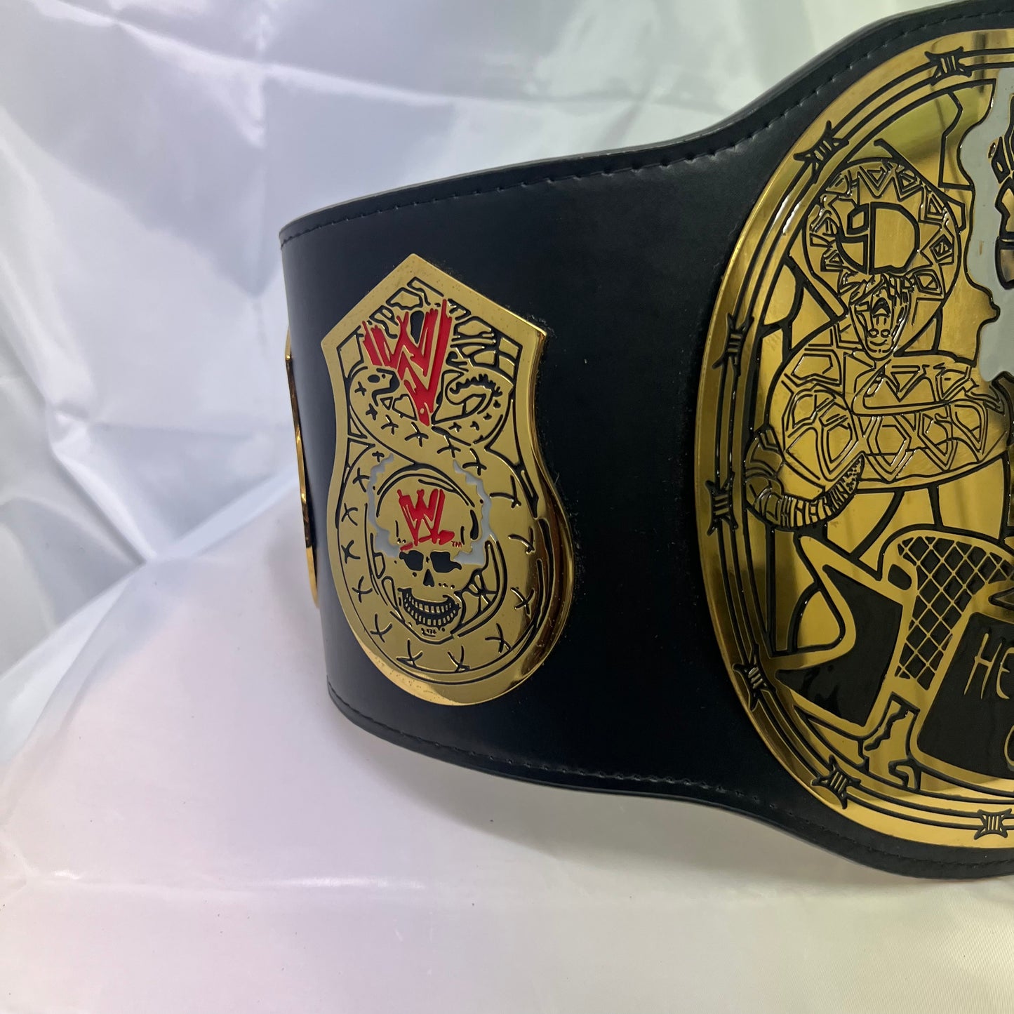 WWE Smoking Skull Stone Cold Steve Austin Championship Authentic Replica Belt WWE Shop