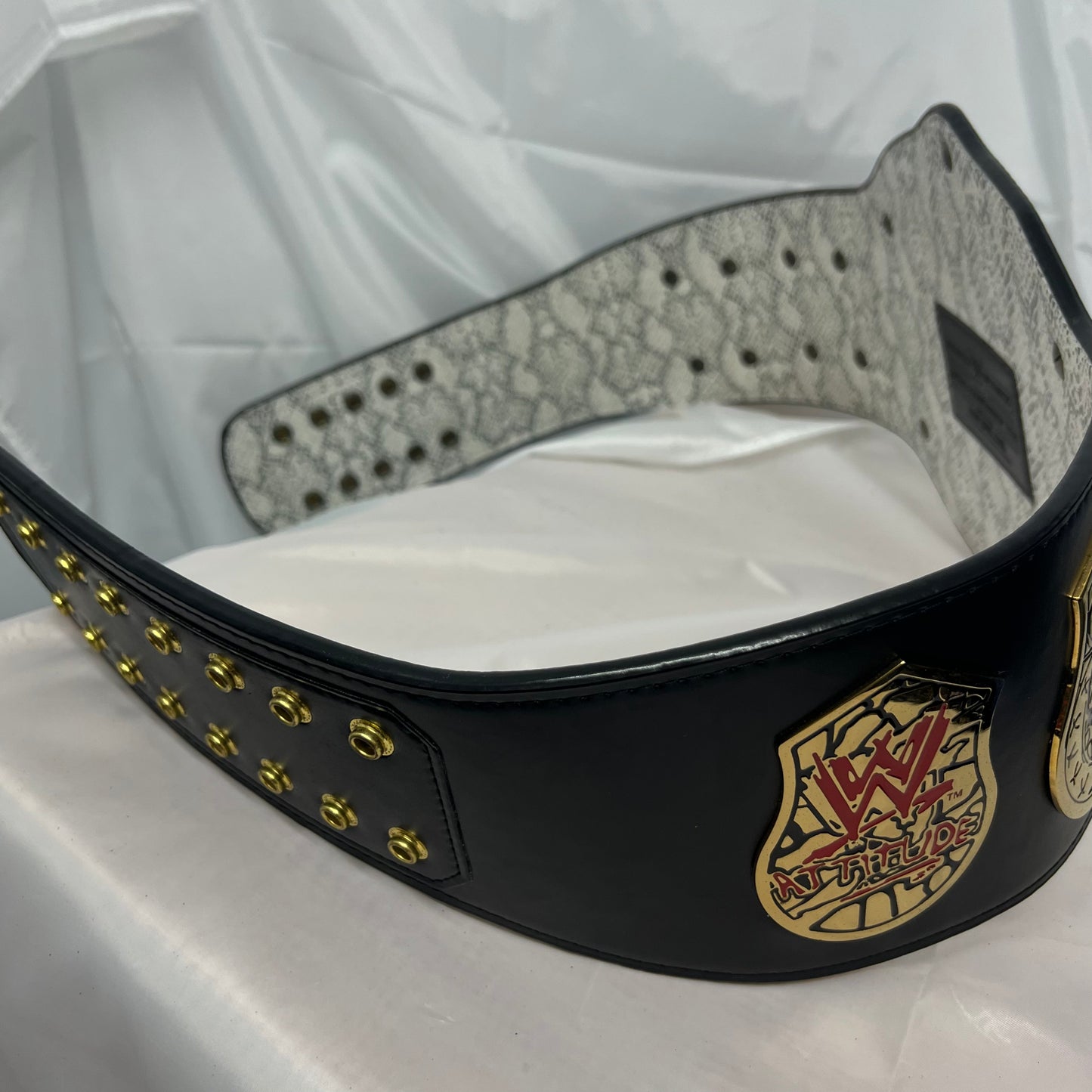 WWE Smoking Skull Stone Cold Steve Austin Championship Authentic Replica Belt WWE Shop