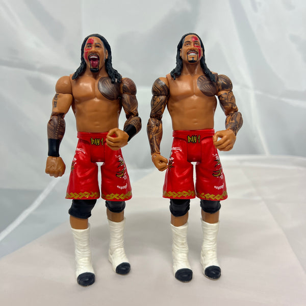The Usos Jimmy and Jey Uso WWE BattlePack Out Of Box Action Figure Mattel 5