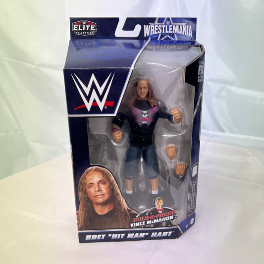 Bret Hart No BAF - WWE Elite Wrestlemania 38 Action Figure