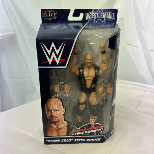 Stone Cold Steve Austin No BAF Part - WWE Elite Wrestlemania 38 Action Figure