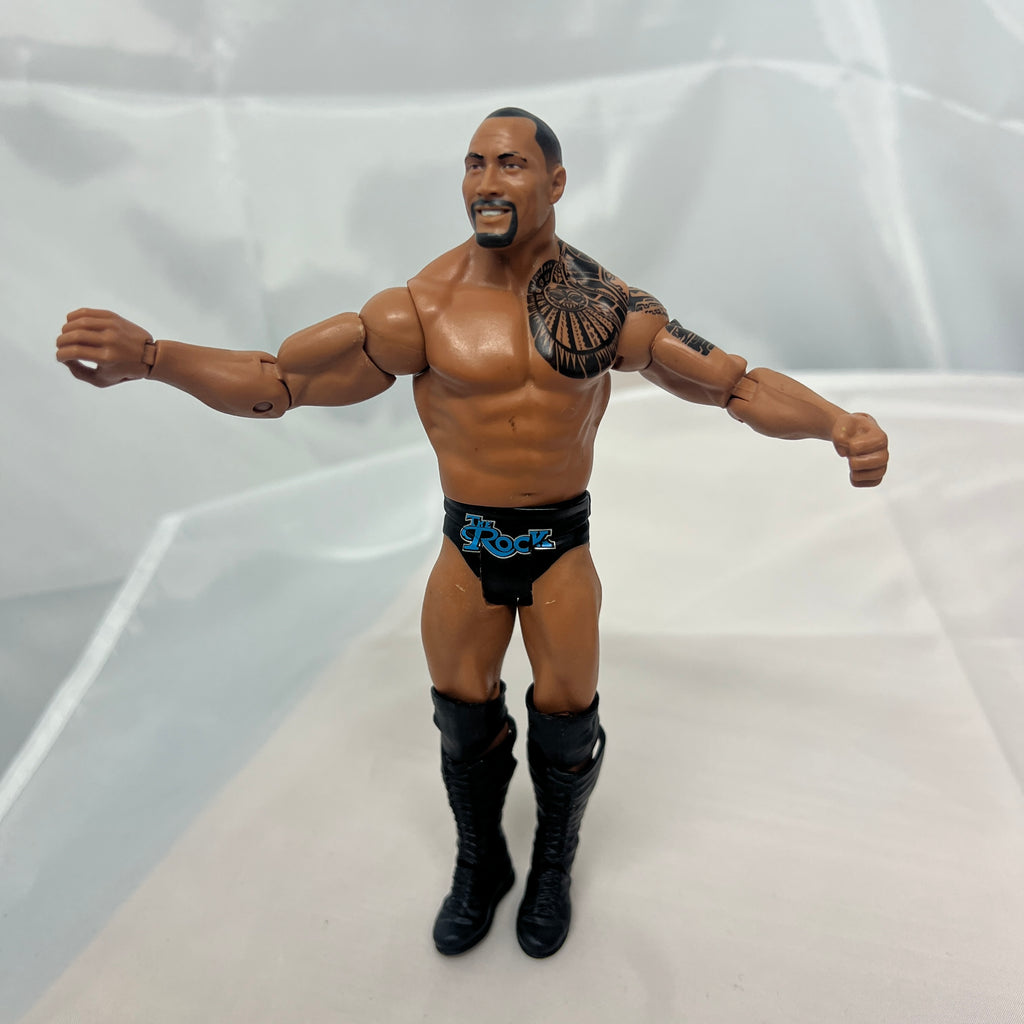 The Rock WWE Basic Out Of Box Action Figure Mattel 20