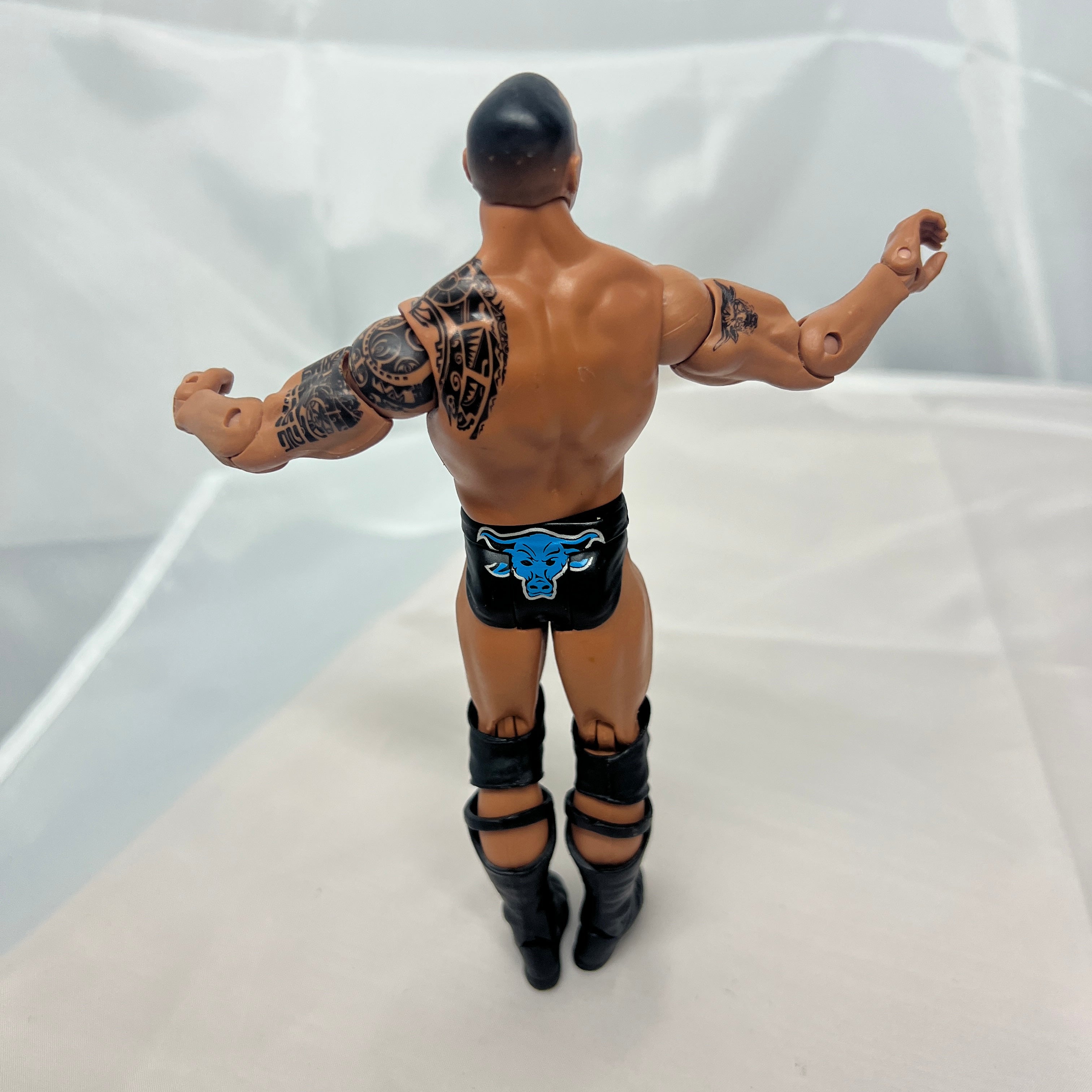 The Rock WWE Basic Out Of Box Action Figure Mattel 20