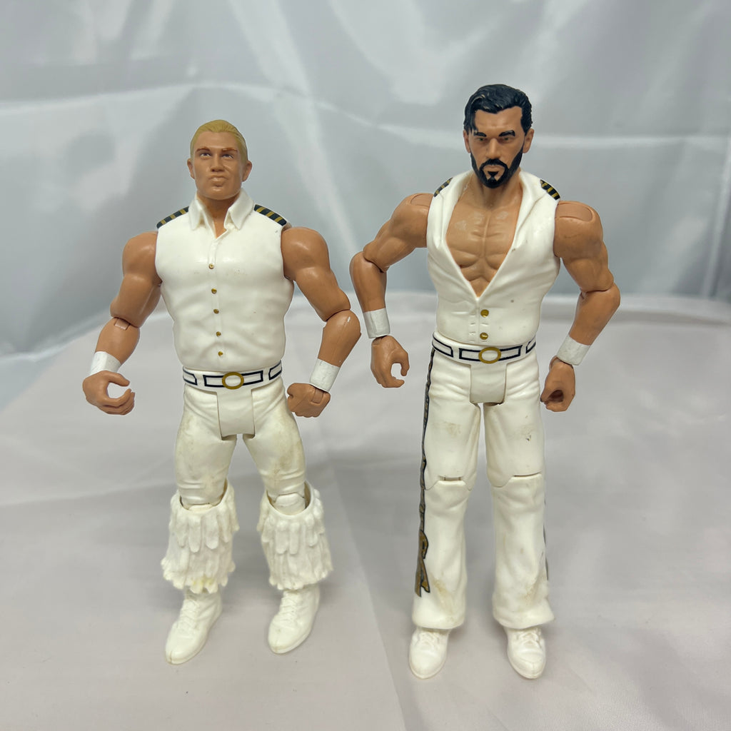Breezango Fandango and Tyler Breeze WWE Out Of Box Action Figure Mattel 20