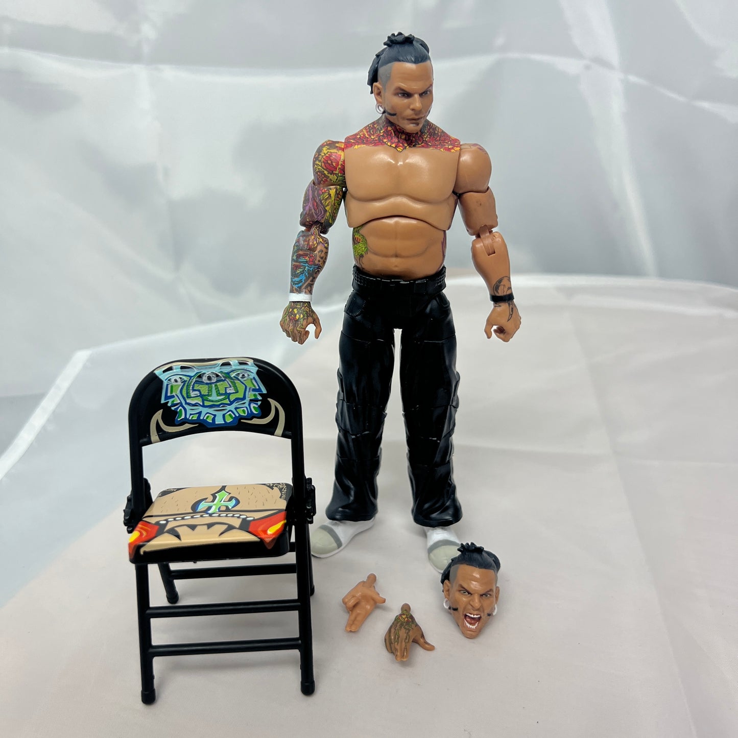 Jeff Hardy AEW Unmatched 9 Out Of Box Action Figure Mattel 12