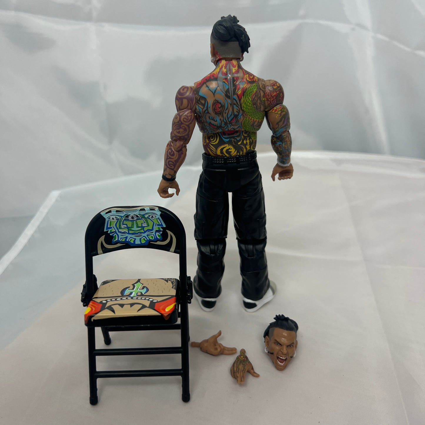 Jeff Hardy AEW Unmatched 9 Out Of Box Action Figure Mattel 12