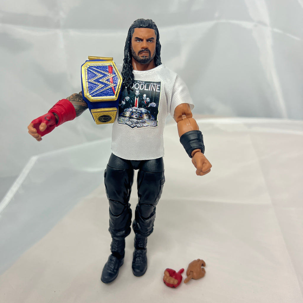 Roman Reigns Tribal Chief Elite 3 Pack WWE Out Of Box Action Figure Mattel 20