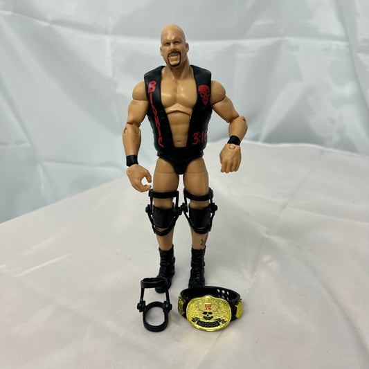 Stone Cold Steve Austin - WWE Elite Ringside Exclusive Loose Action Figure Mattel WWE