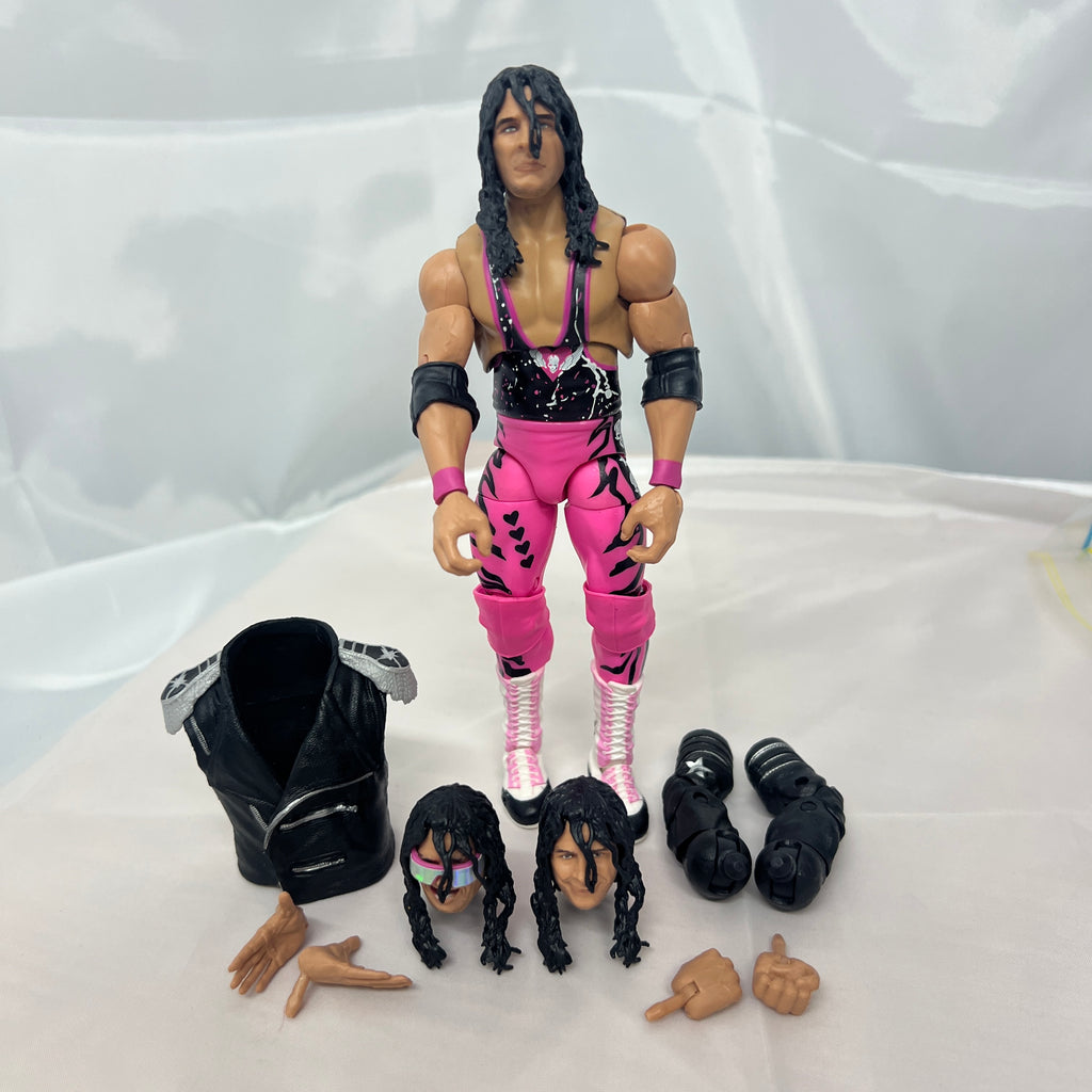 Bret Hart WWE Ultimate Edition 2 Out Of Box Action Figure Mattel 20