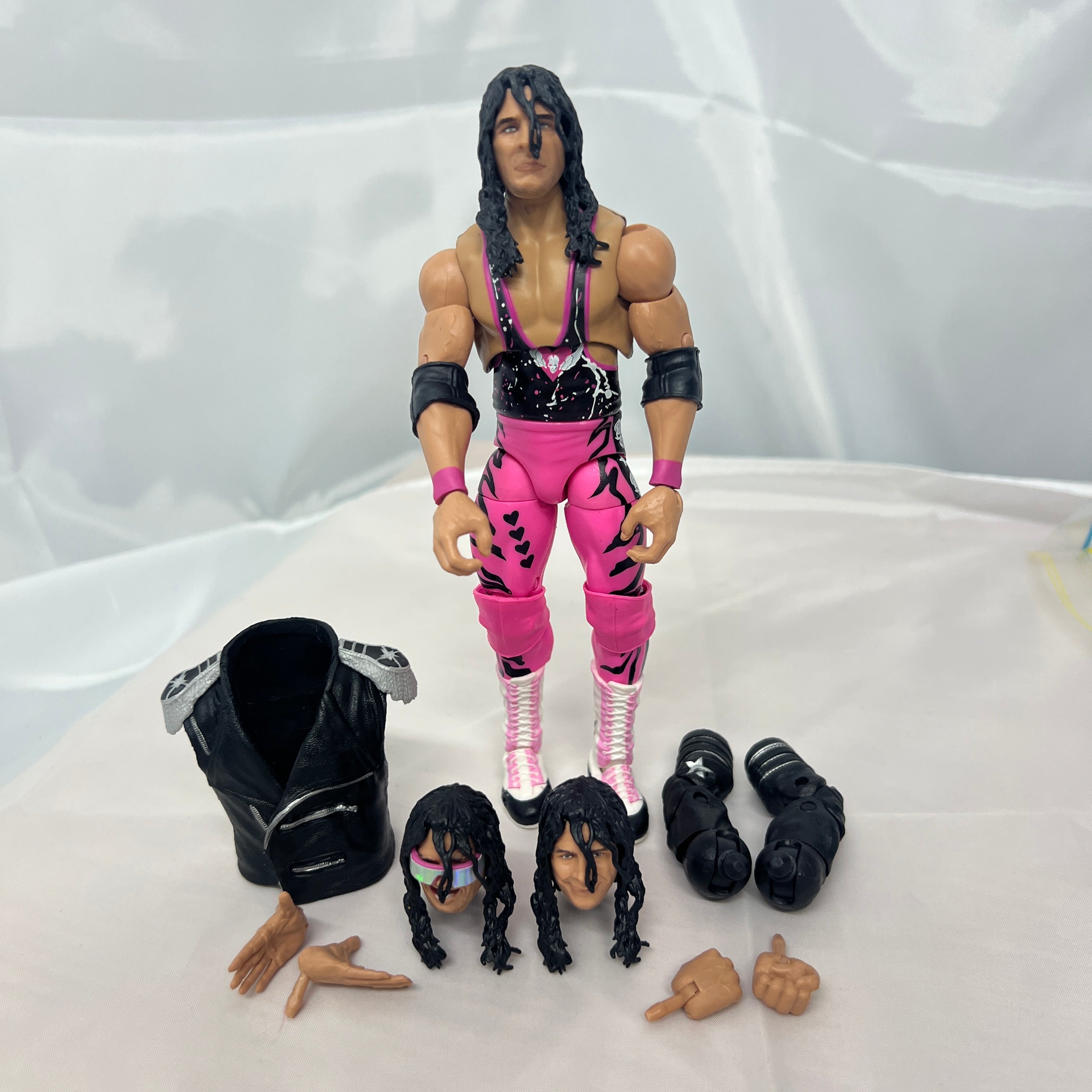 Bret Hart WWE Ultimate Edition 2 Out Of Box Action Figure Mattel 20