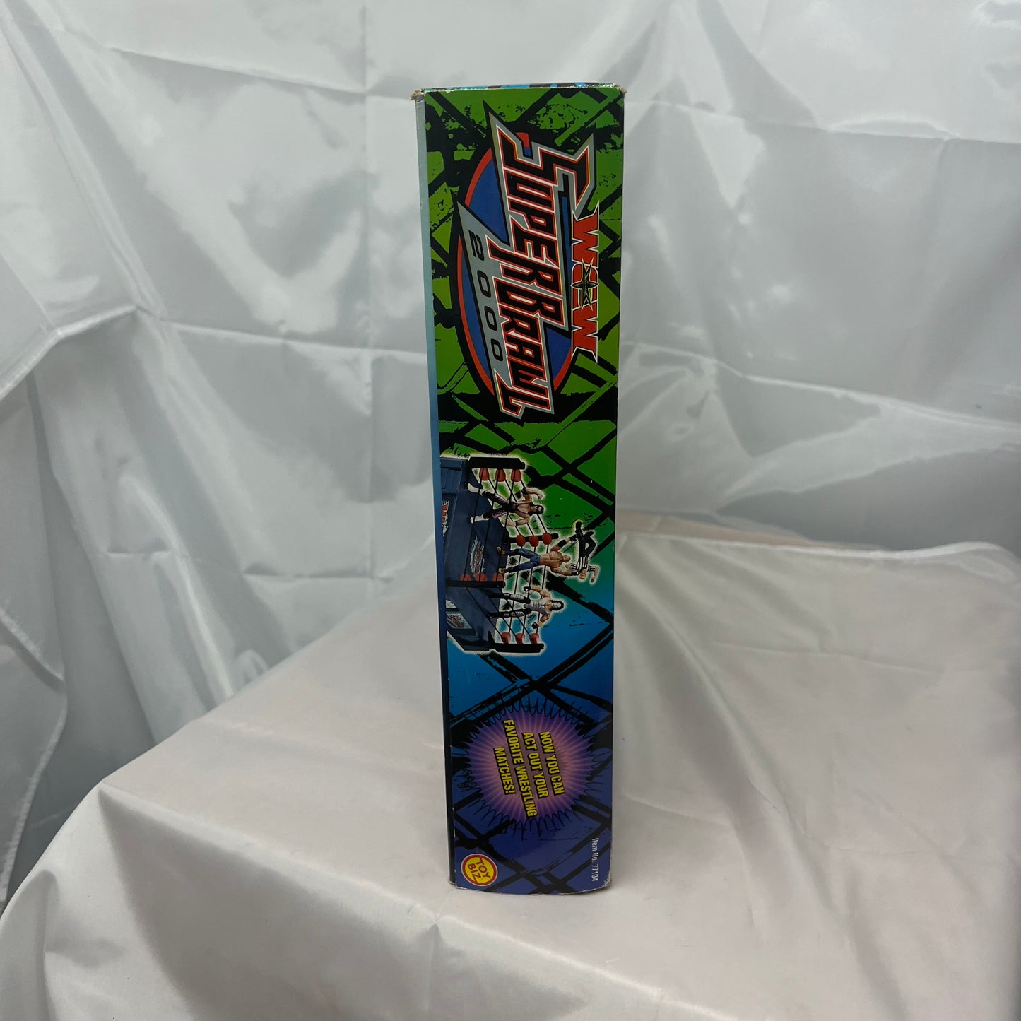 WWE 2000 WCW Toy Biz WCW SuperBrawl 2000 [With Goldberg, Sting, Bret "Hitman" Hart & The Ref]